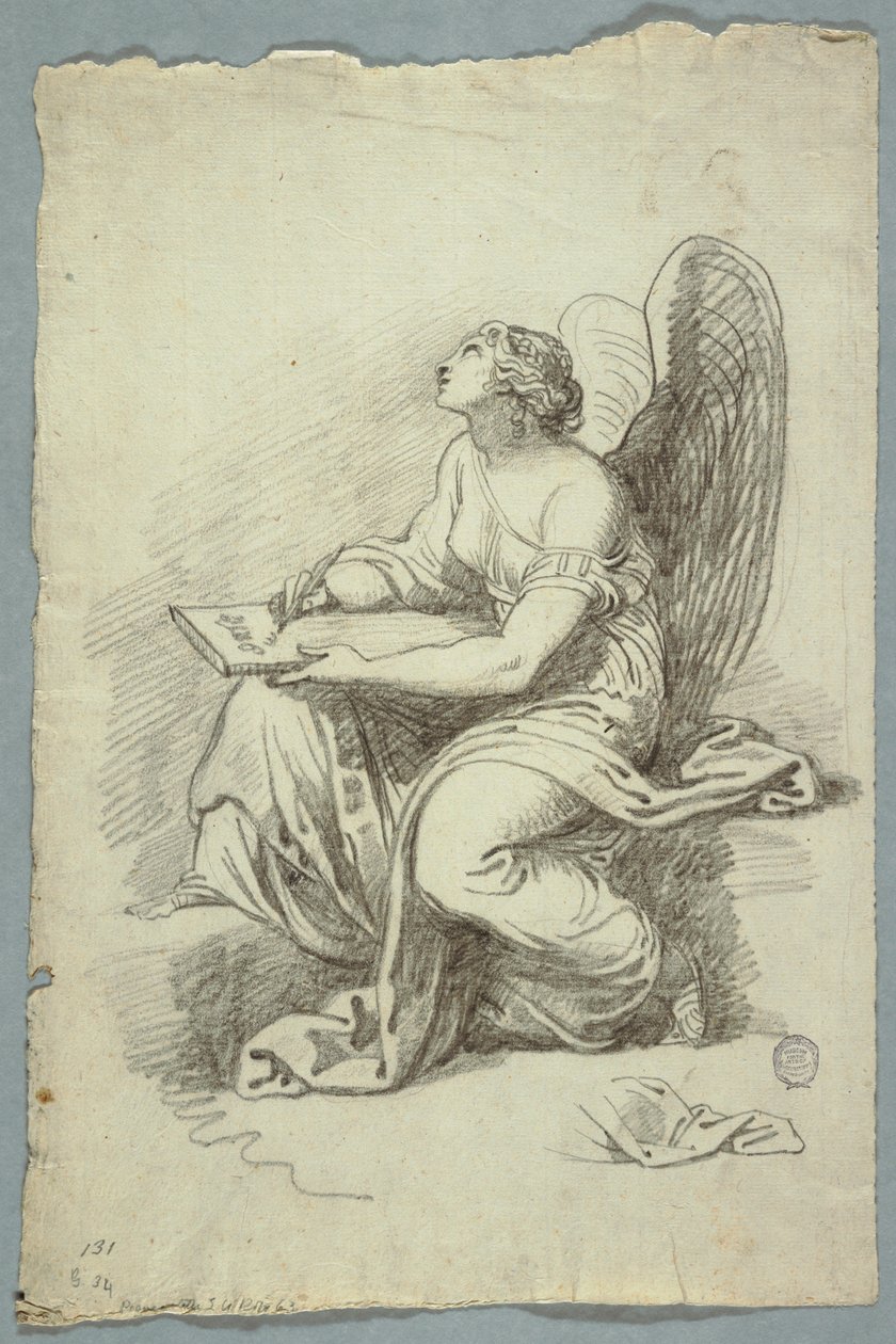 Mnemosyne, musenes mor av Felice Giani