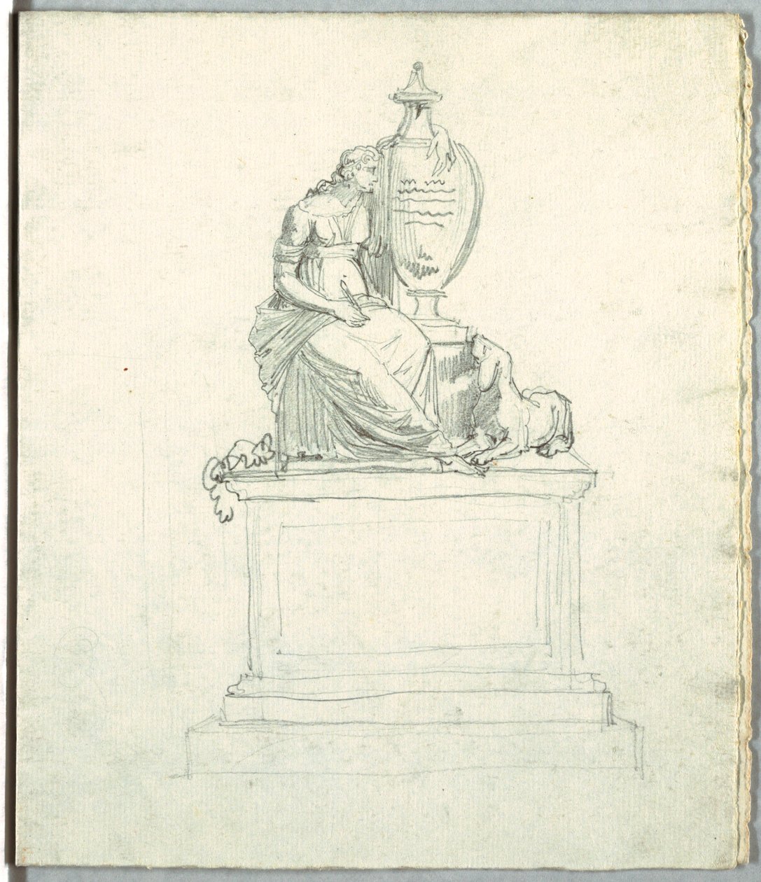 Studer etter et begravelsesmonument og Studer etter Frise av Felice Giani