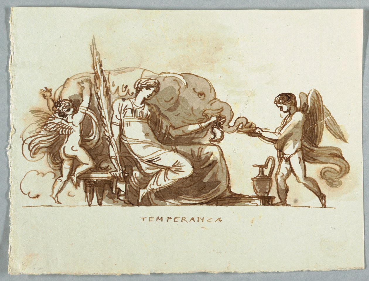 Temperanse av Felice Giani