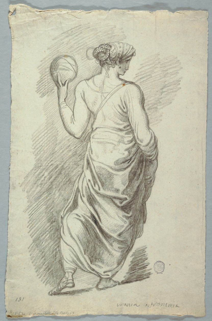Urania, Muse of Astronomy av Felice Giani