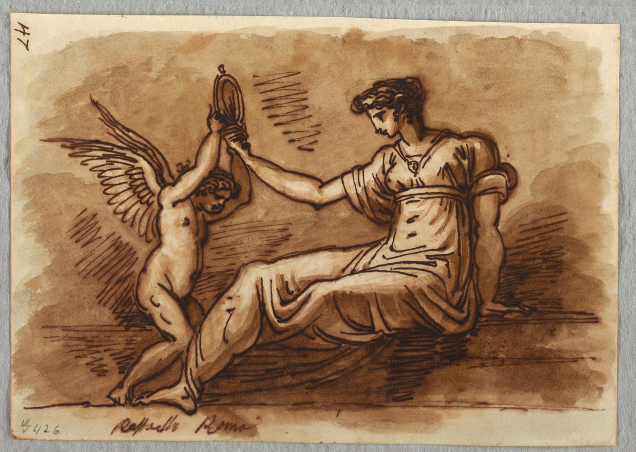 Venus og Amor av Felice Giani