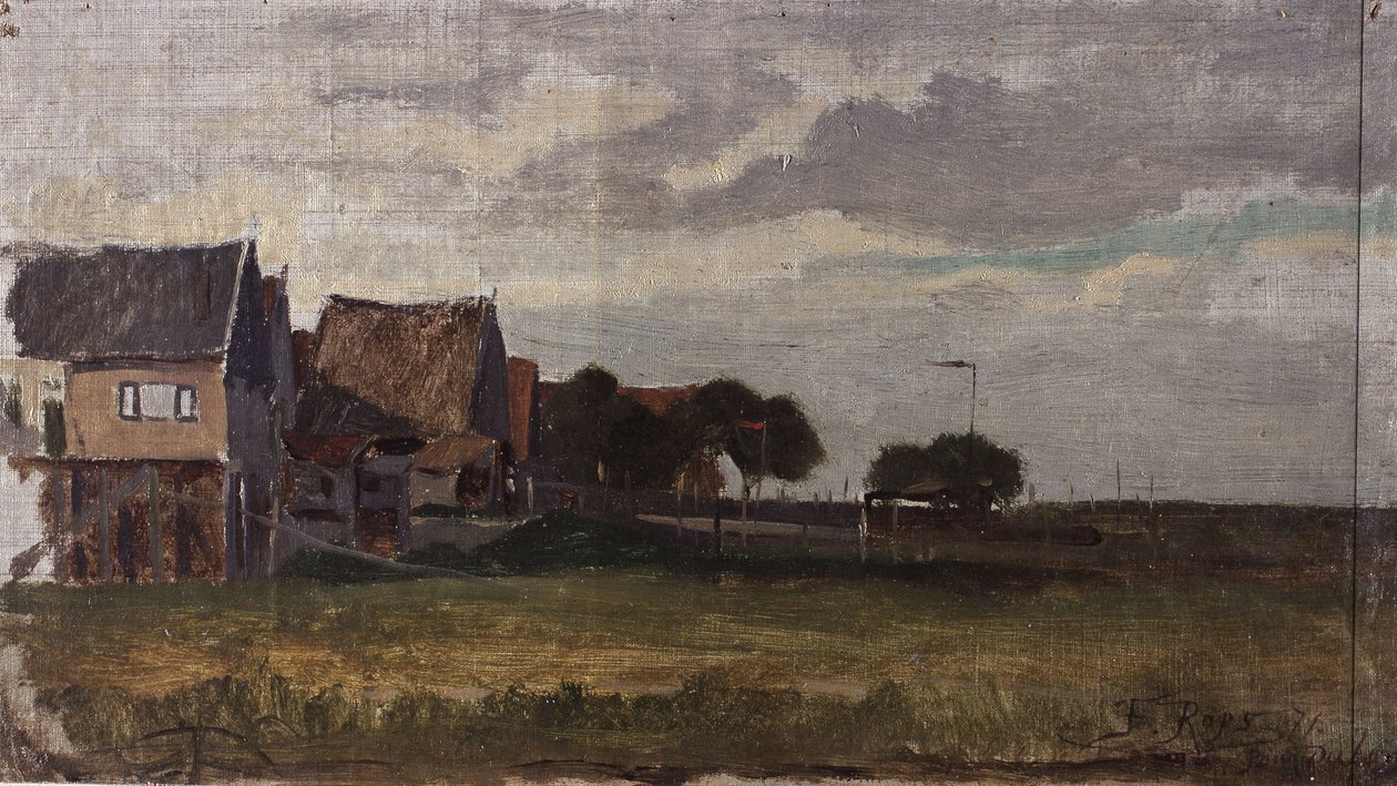 Landskap i Sverige av Félicien Rops