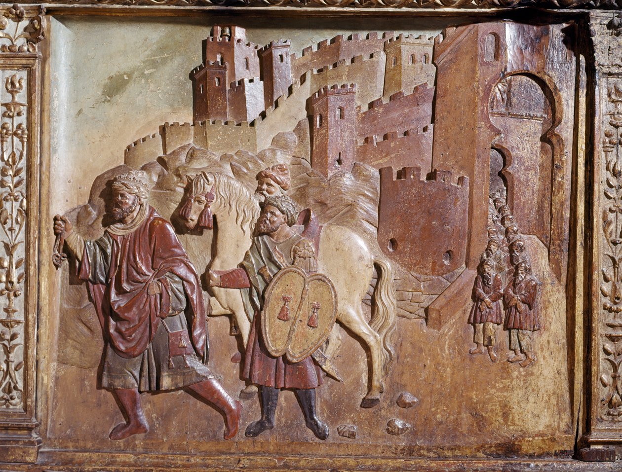 Leveringen av Granada Retable av Felipe Bigarny or Vigarny