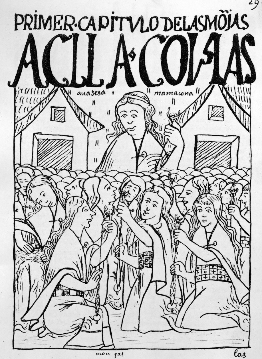 De utvalgte jomfruer av Felipe Huaman Poma de Ayala