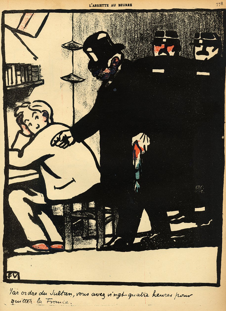 En fange blir forvist, fra 
