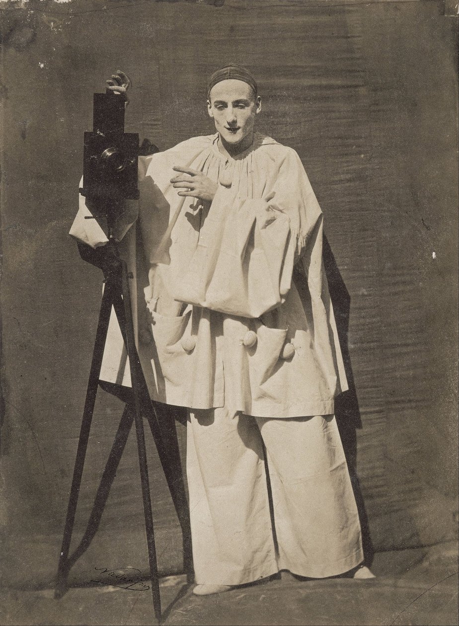 Pierrot fotografen av Nadar