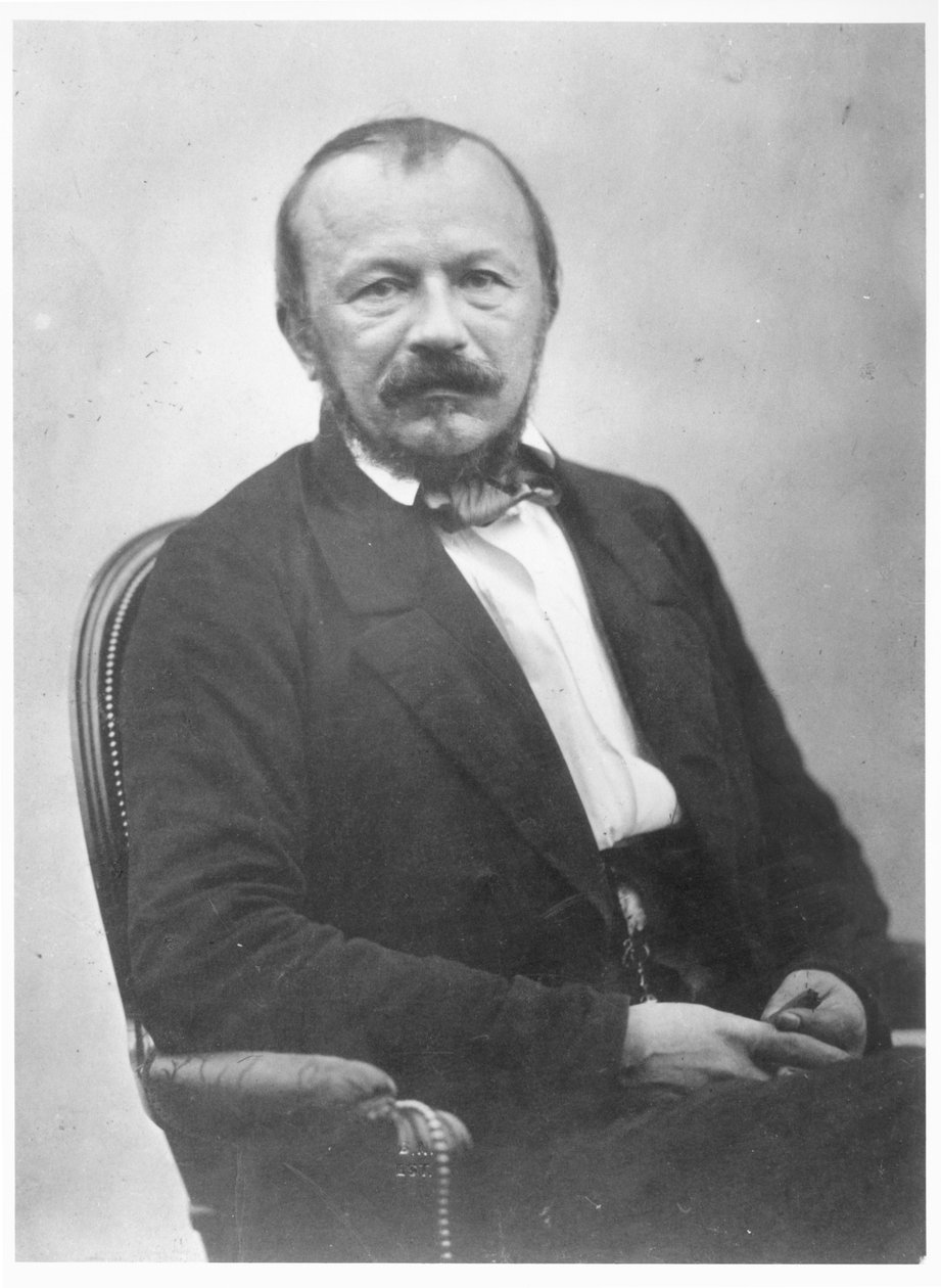 Portrait de Gerard de Nerval (1808-55), 2. halvdel av 1800-tallet av Nadar