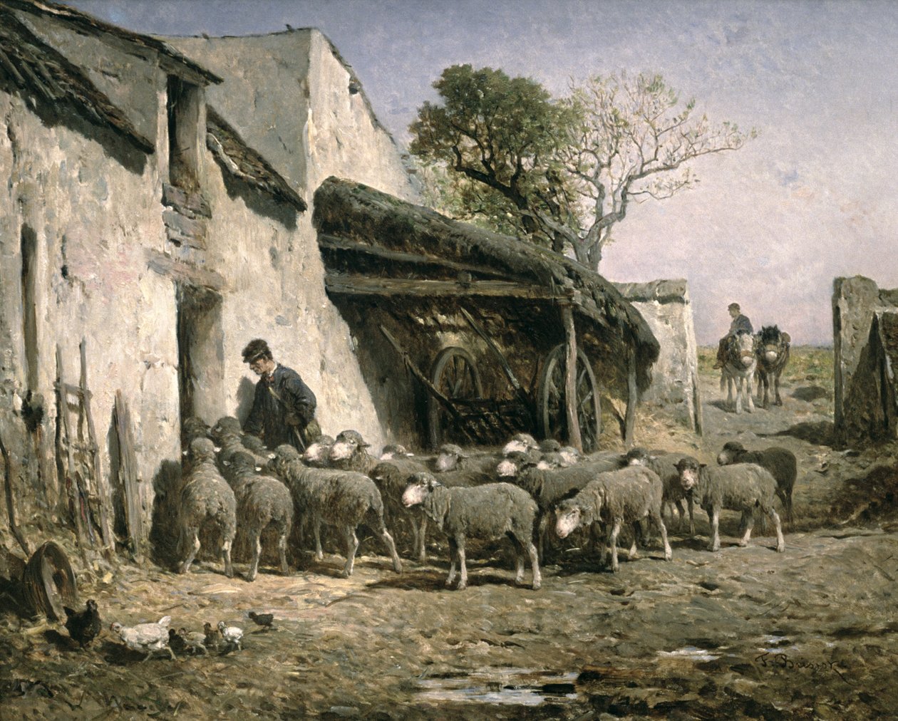 Flokkens retur til sauefjøset av Felix Saturnin Brissot de Warville