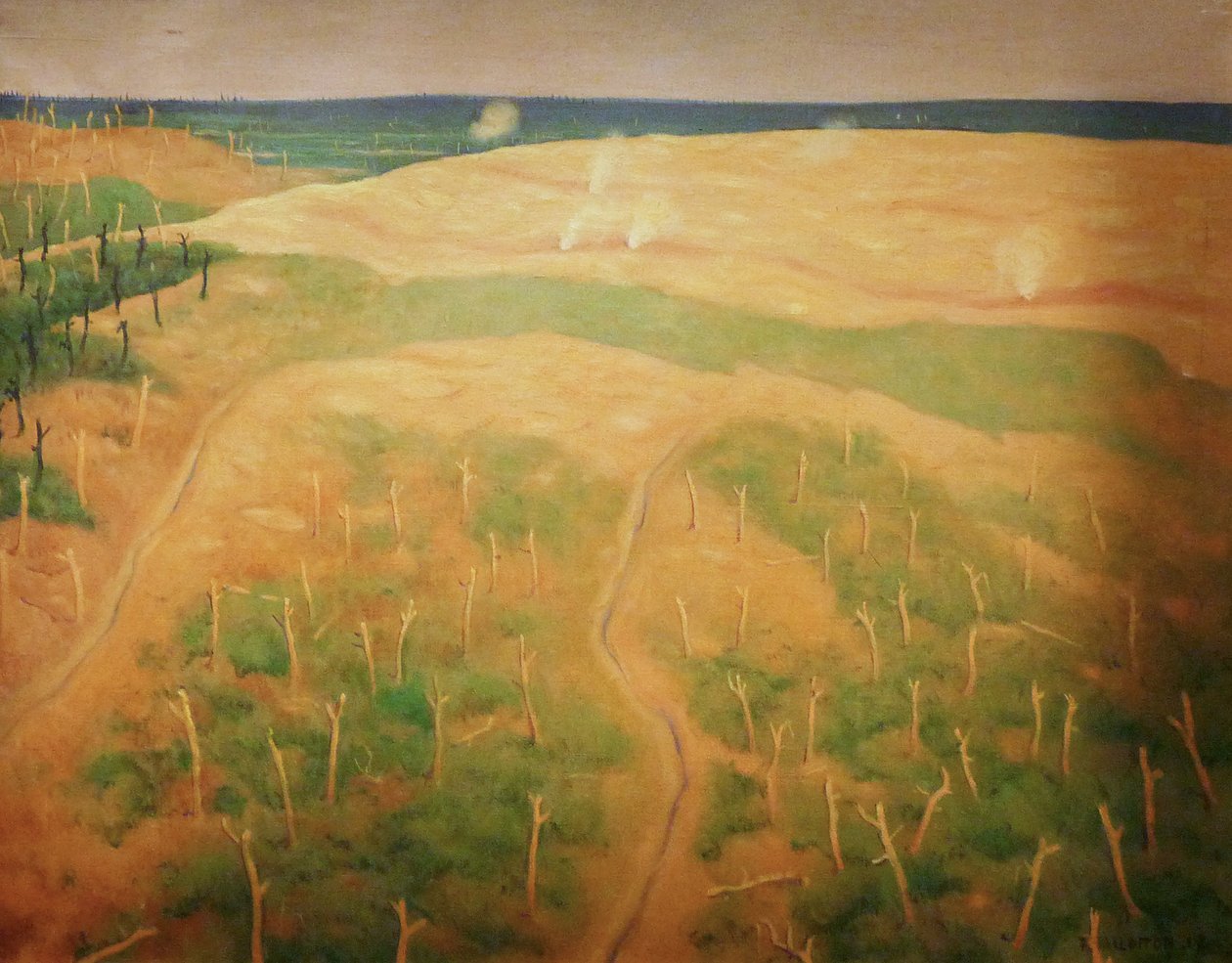 Tysk trådskyting, Bolenten -regionen av Felix Edouard Vallotton