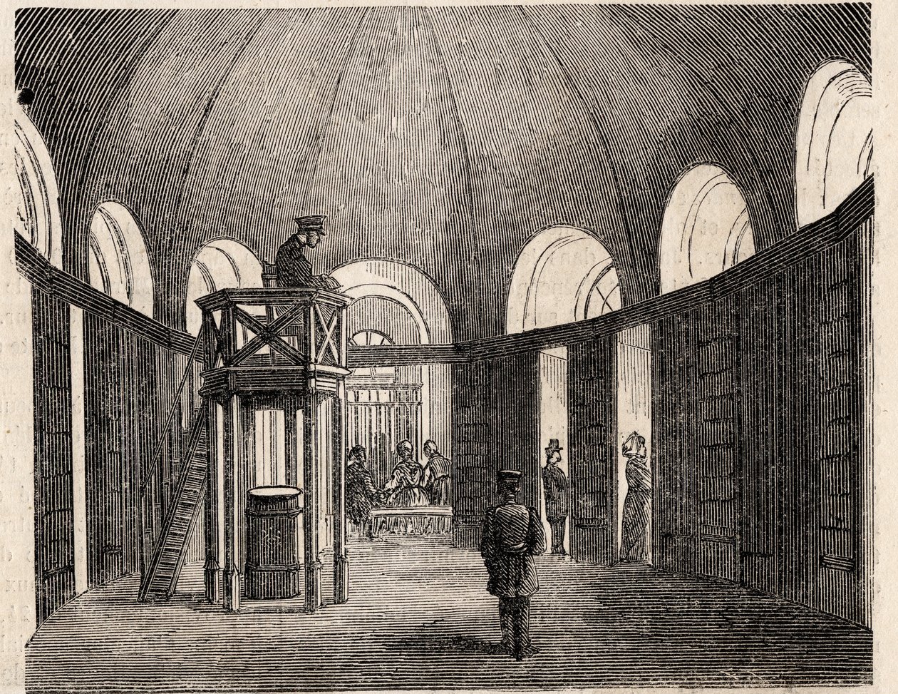 Paris - Petite Roquette fengsel (fengsel for kvinner og ungdom) - av Felix (after) Thorigny