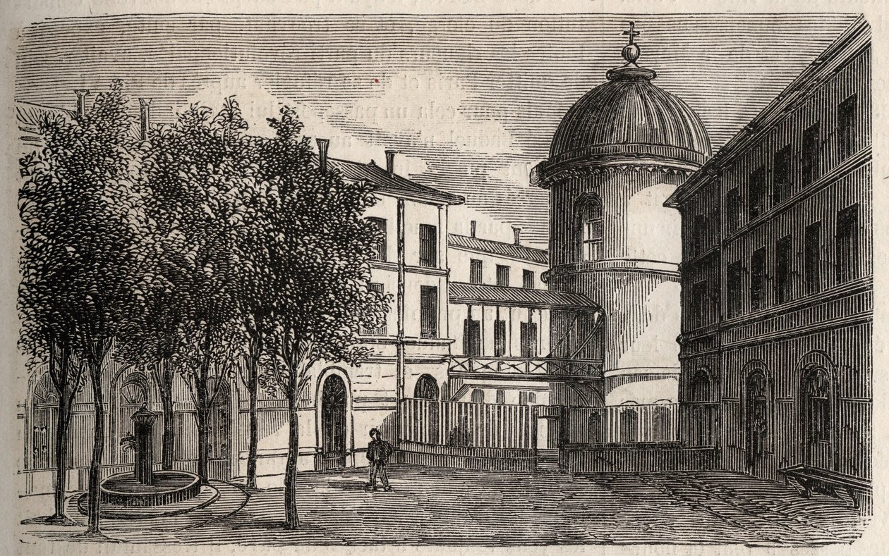 Paris - Prison de la Petite Roquette (prison for women and adolescents) - av Felix (after) Thorigny