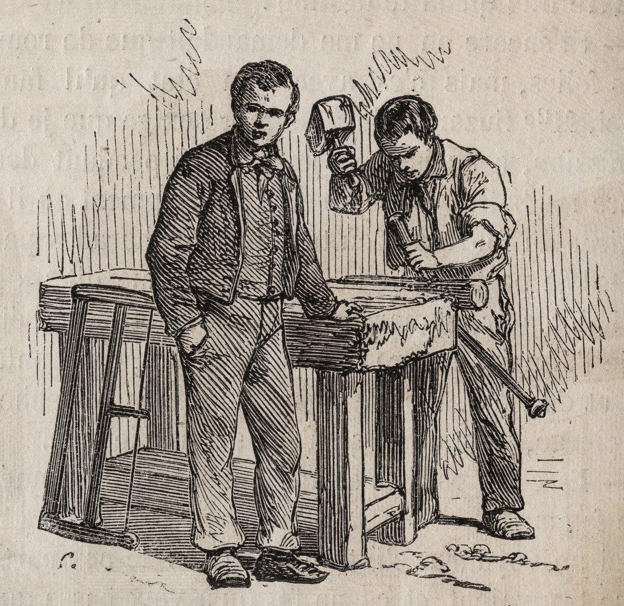 Paris - Prison de la Petite Roquette (prison for women and adolescents) - av Felix (after) Thorigny