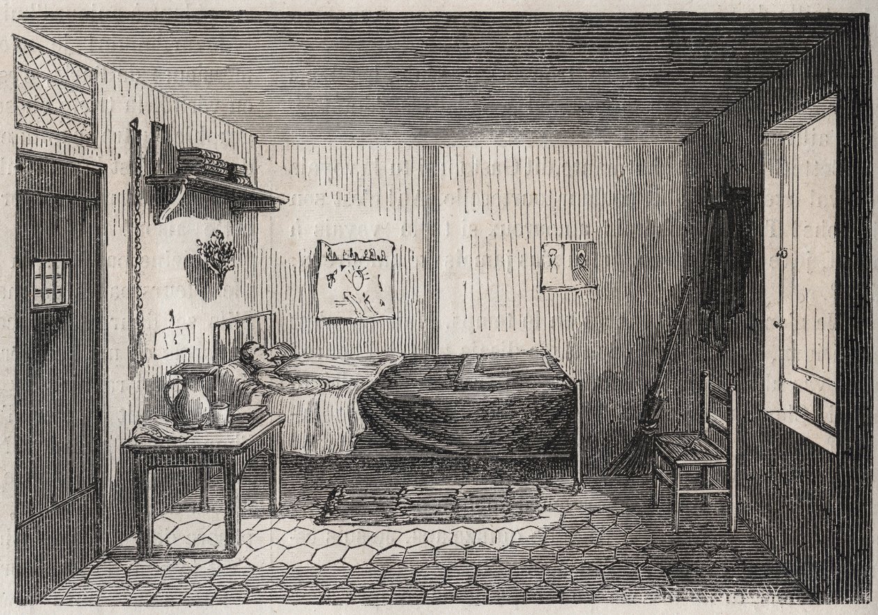 Paris - Prison de la Petite Roquette (prison for women and adolescents) - av Felix (after) Thorigny