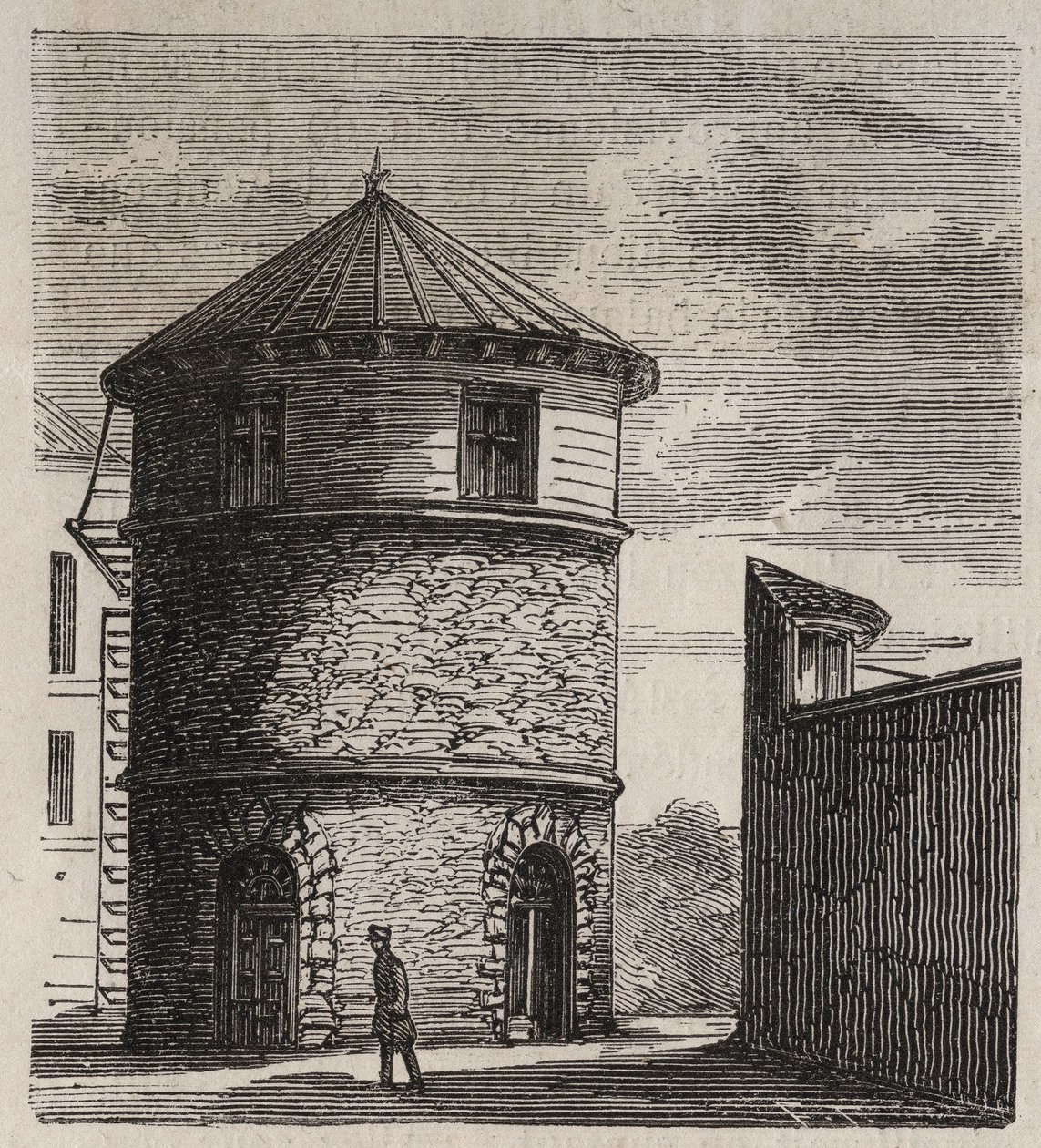 Paris - Petite Roquette fengsel (fengsel for kvinner og ungdom) - av Felix (after) Thorigny