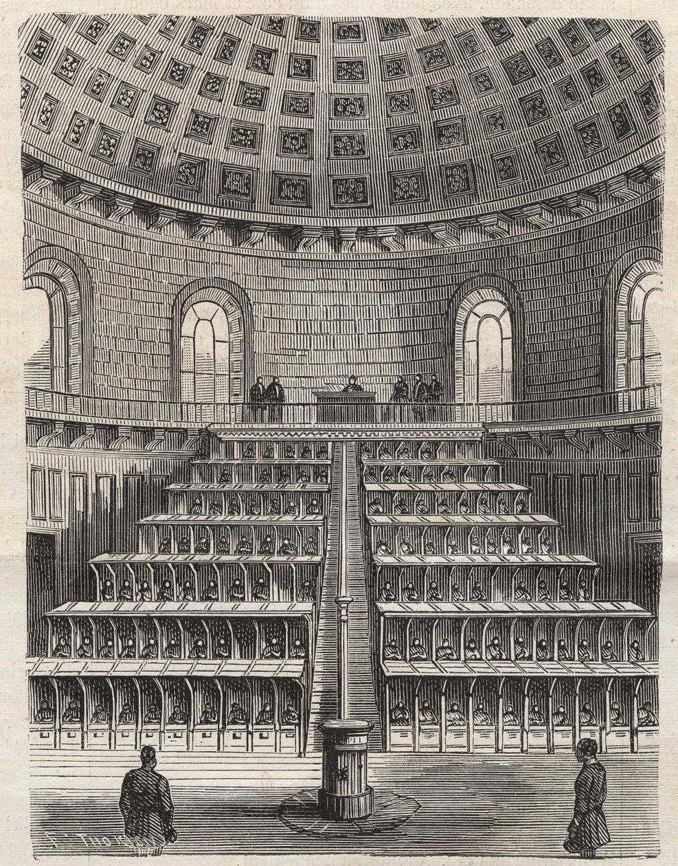 Paris - Petite Roquette fengsel (fengsel for kvinner og ungdom) - av Felix (after) Thorigny