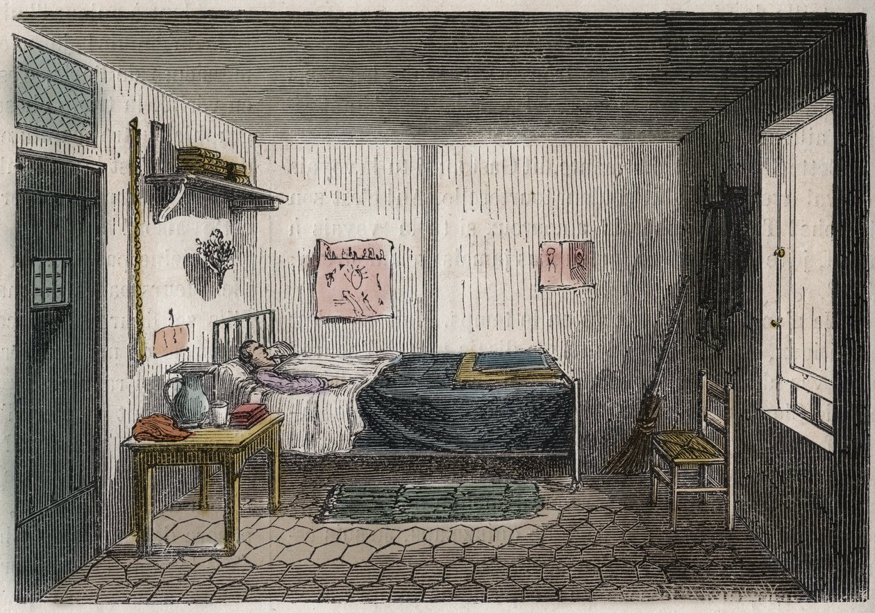 Paris - Petite Roquette fengsel (fengsel for kvinner og ungdom) - av Felix (after) Thorigny