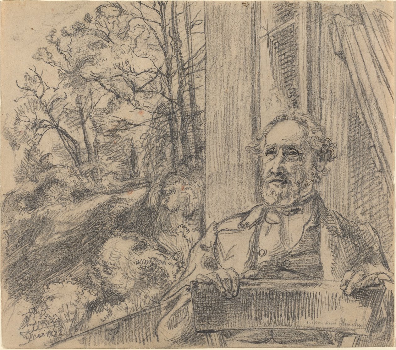 Jacob Meyer-Heine av Felix Bracquemond