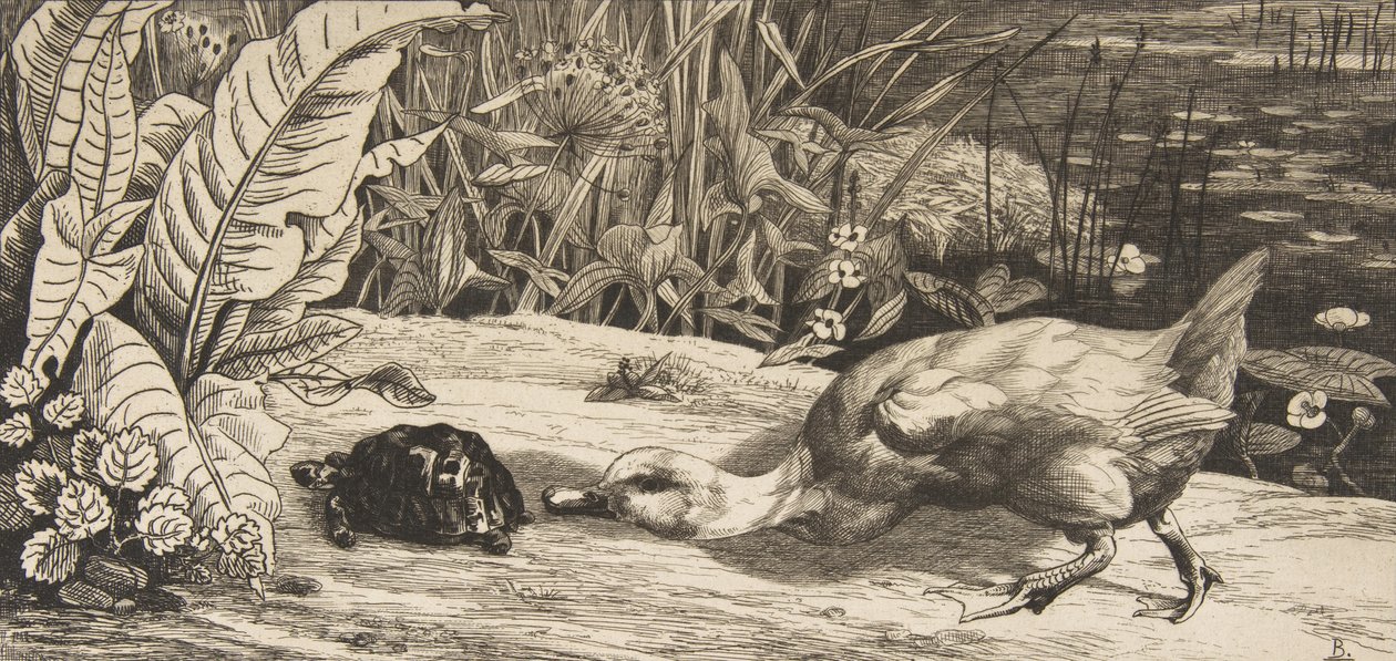 Det ukjente, 1862. av Felix Bracquemond