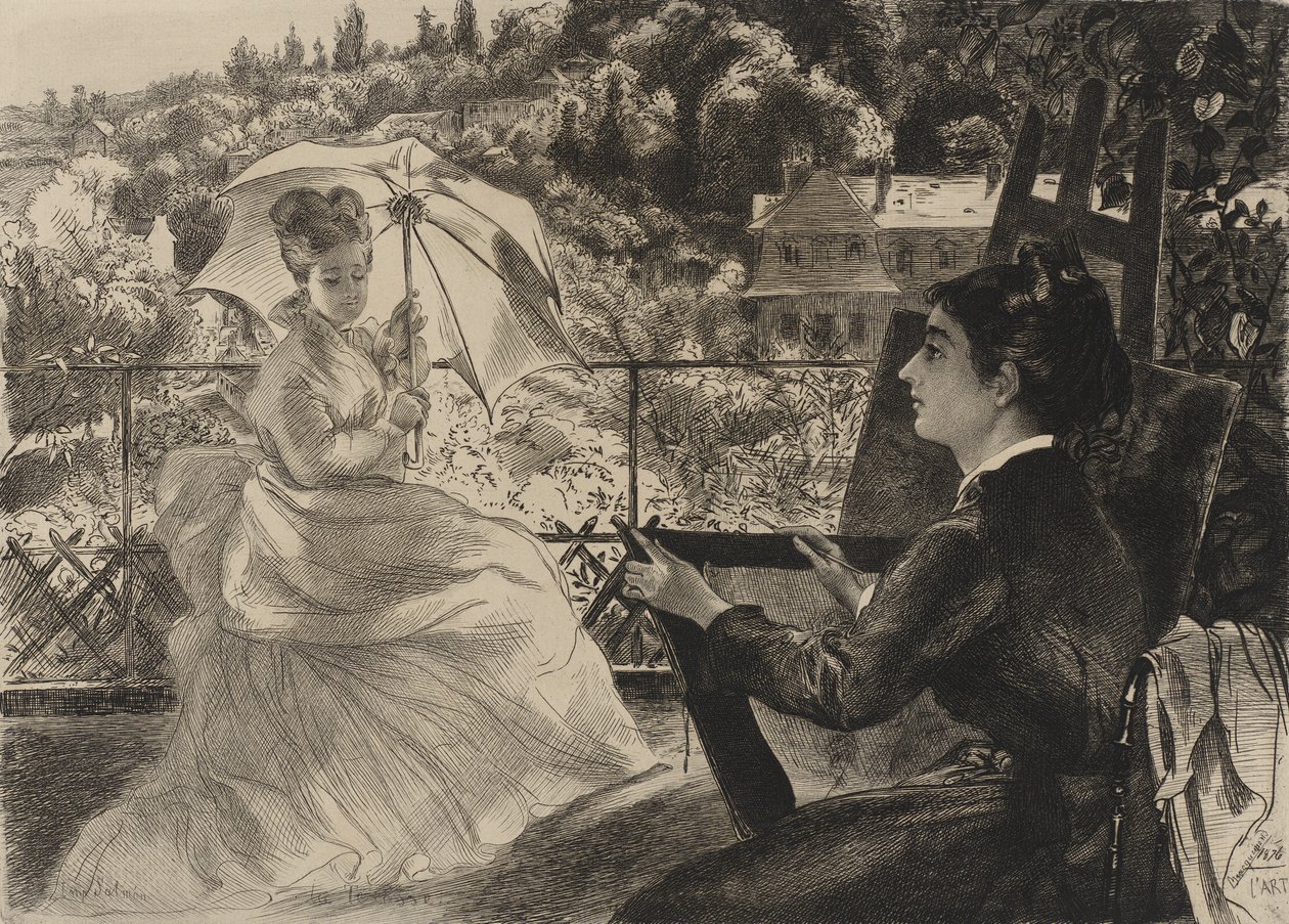 Terrassen av Felix Bracquemond