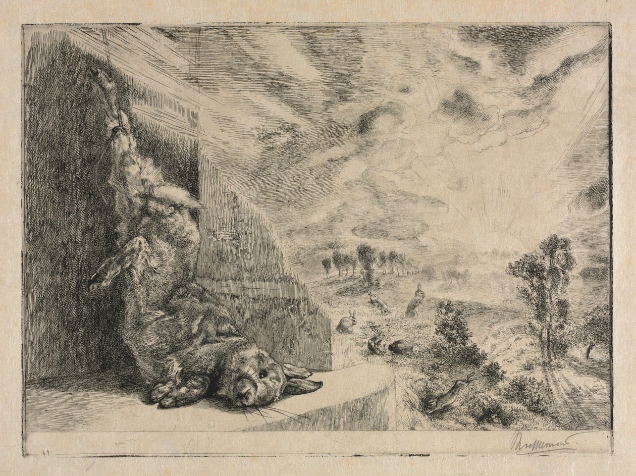 Villkaninen av Felix Bracquemond