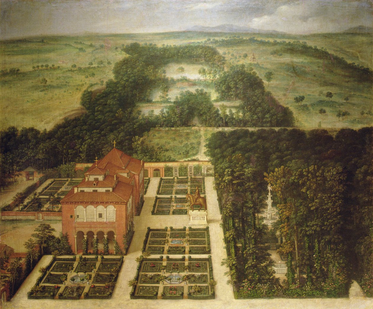 Landsted, Madrid av Felix Castello