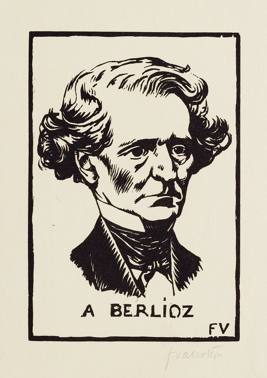 A Berlioz, 1891 av Felix Edouard Vallotton