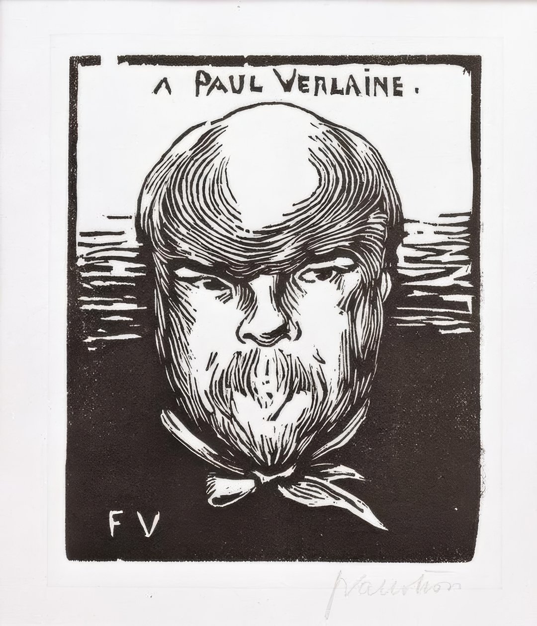 En Paul Verlaine av Felix Edouard Vallotton