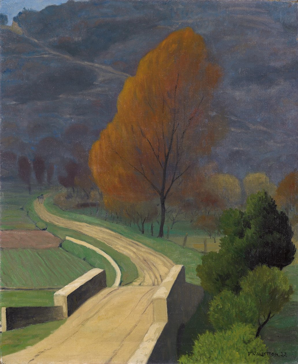 Bro over Beal, 1922 av Felix Edouard Vallotton