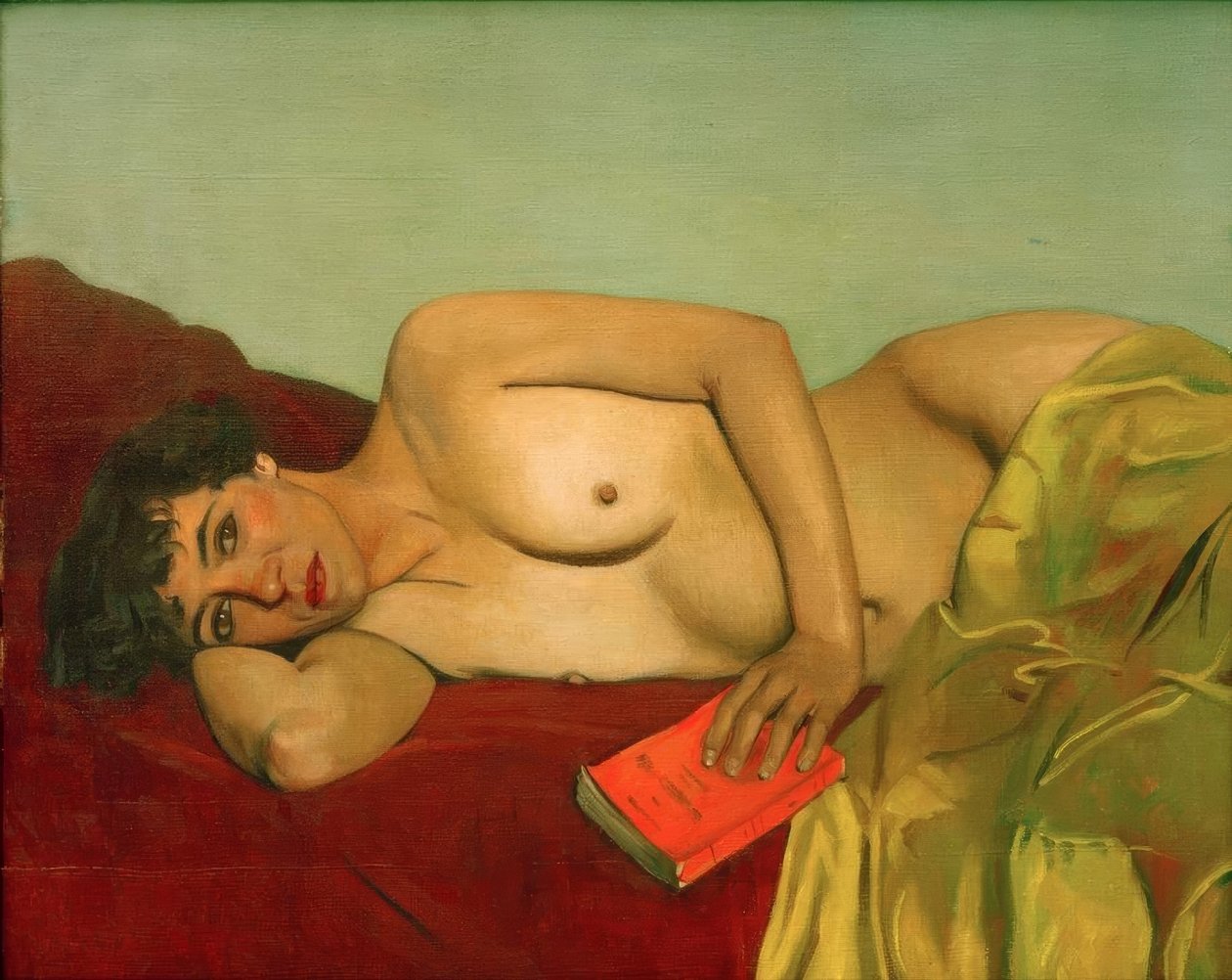 Den nedlagte lesningen av Felix Edouard Vallotton
