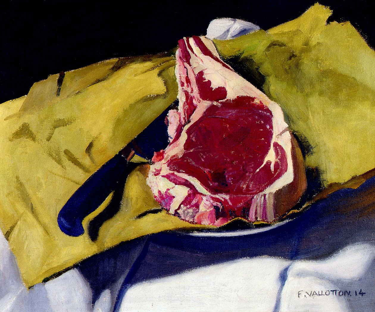 Entrecôte av Felix Edouard Vallotton
