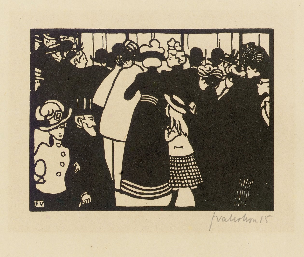 Verdensutstillingen 1900, 1901 av Felix Edouard Vallotton