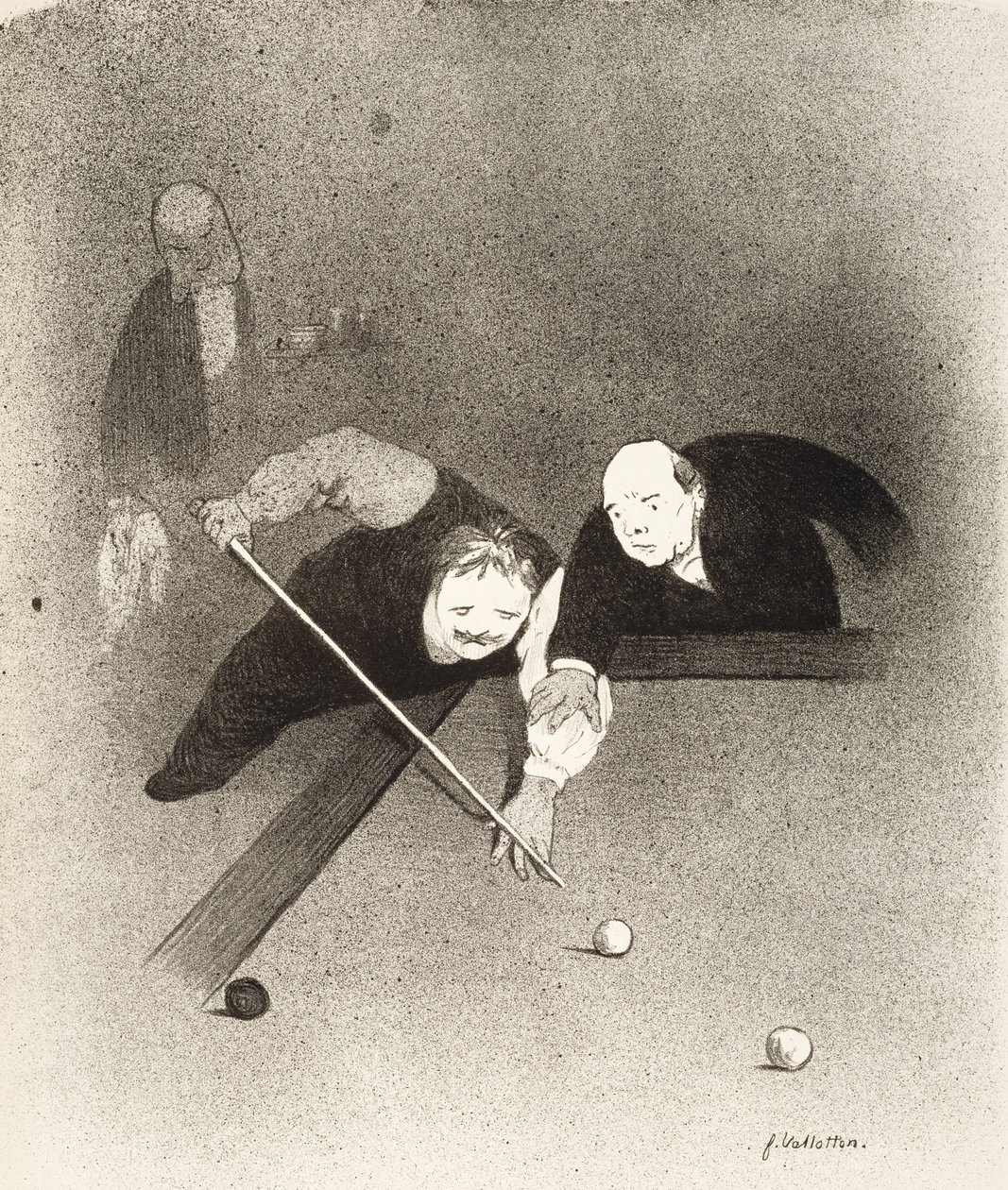 For LEscarmouche: The Bores, 1898 av Felix Edouard Vallotton