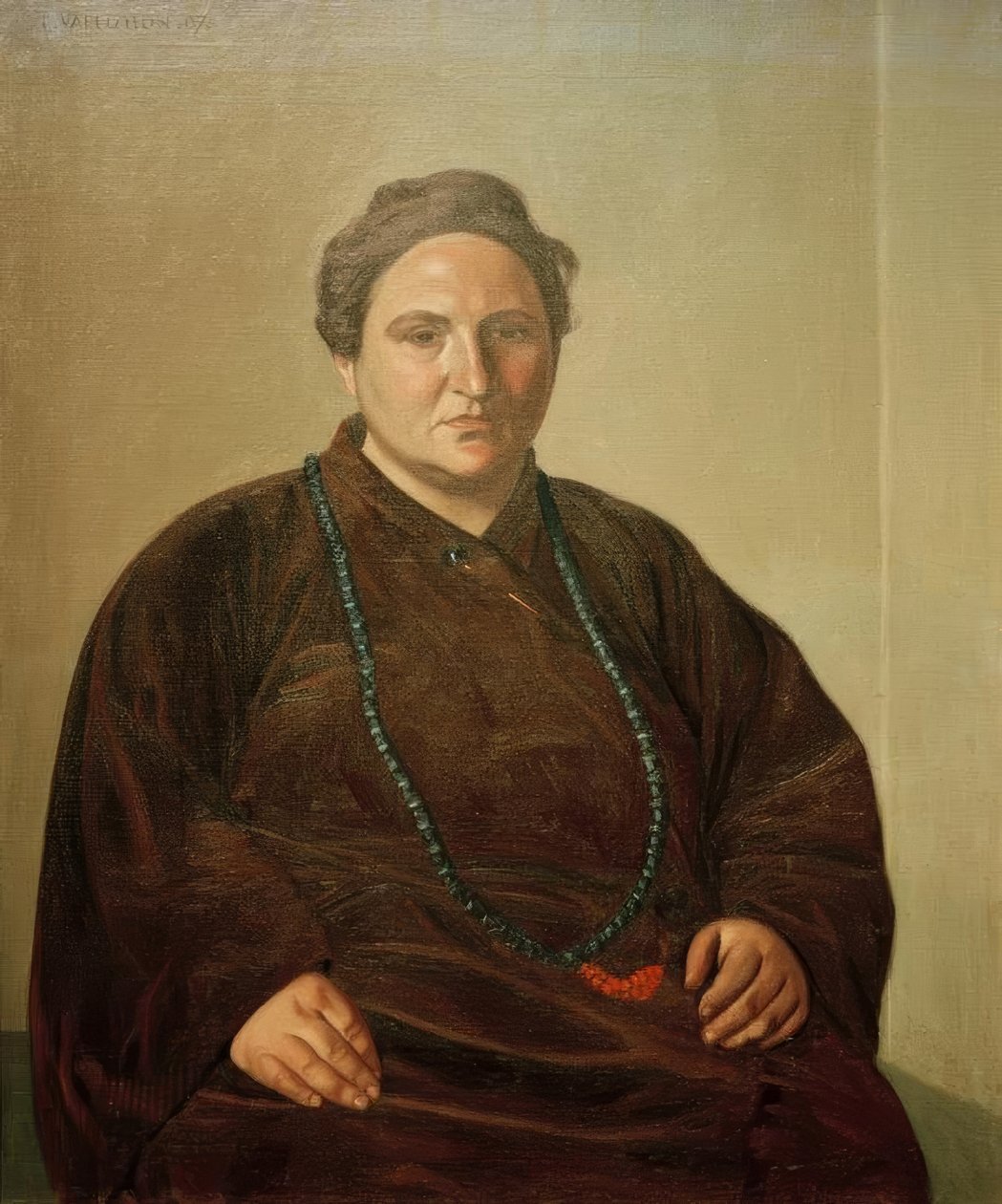 Gertrud Stein av Felix Edouard Vallotton