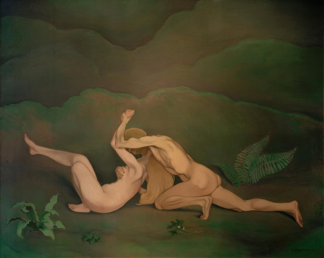 Mann og dame av Felix Edouard Vallotton