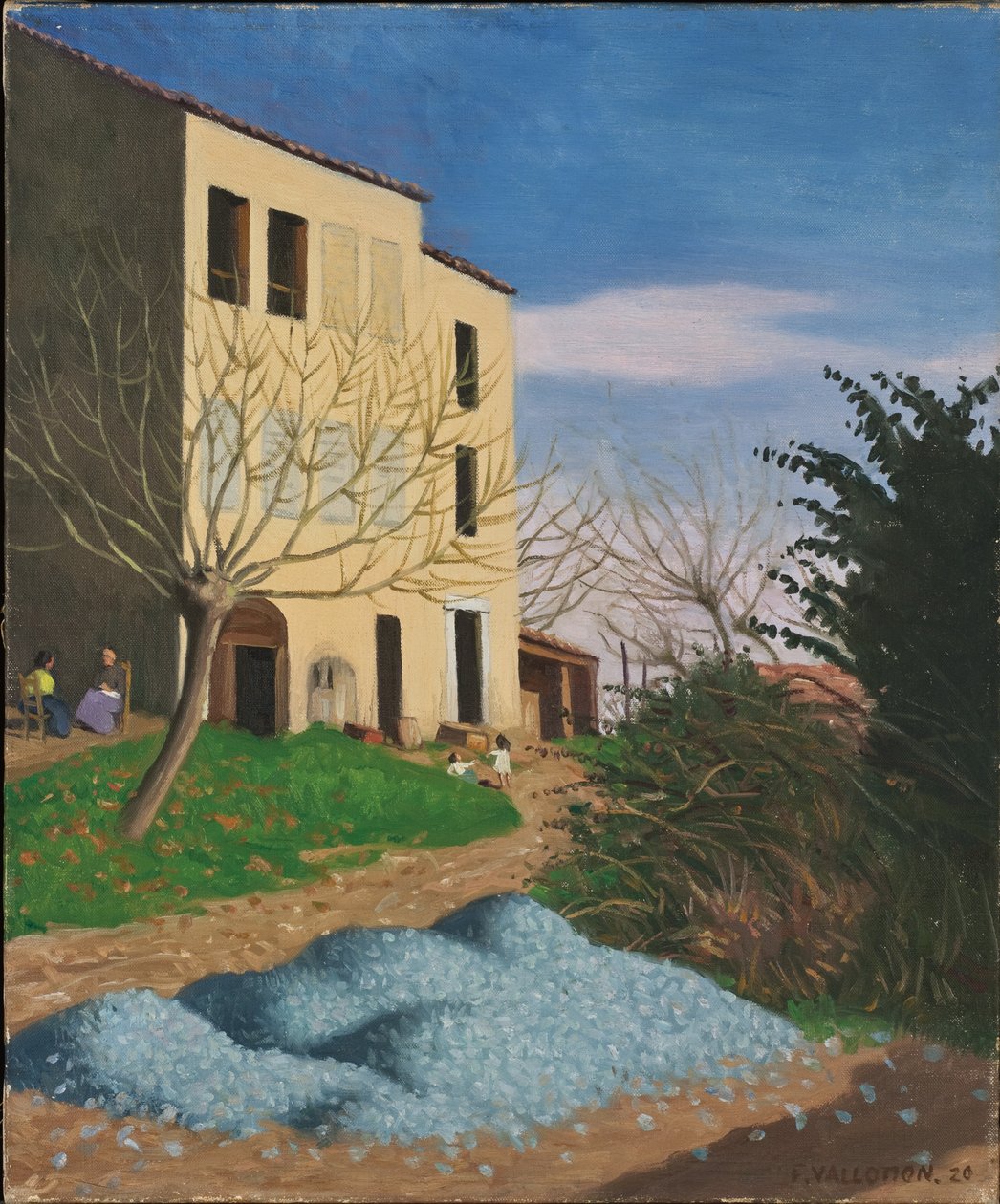House in the Sun, Blue Stones, 1920 av Felix Edouard Vallotton