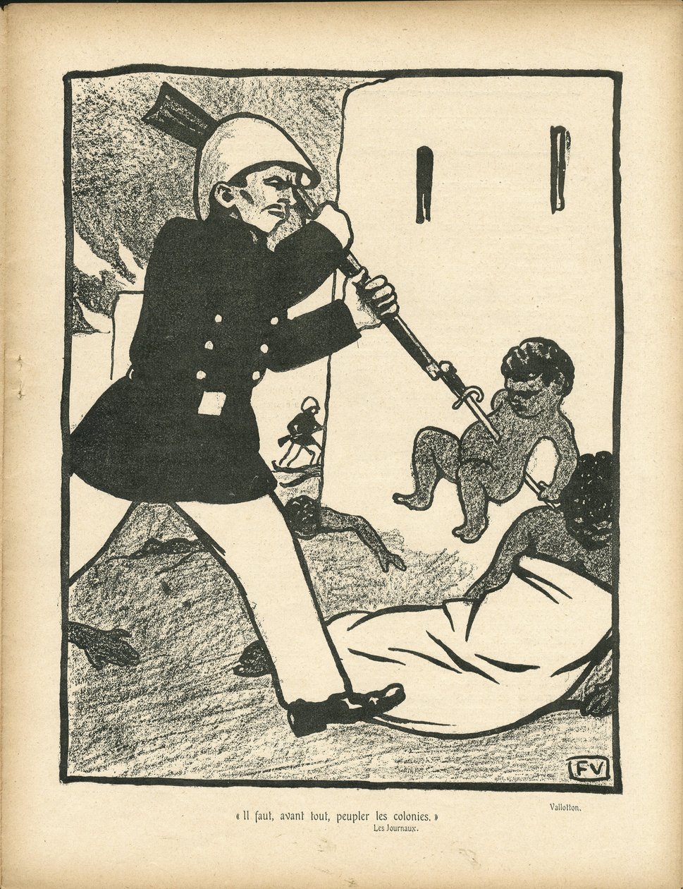Illustrasjon av Felix dit Vallotton av Felix Edouard Vallotton