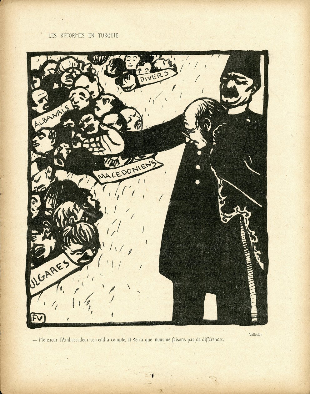 Illustrasjon av Felix dit Vallotton av Felix Edouard Vallotton
