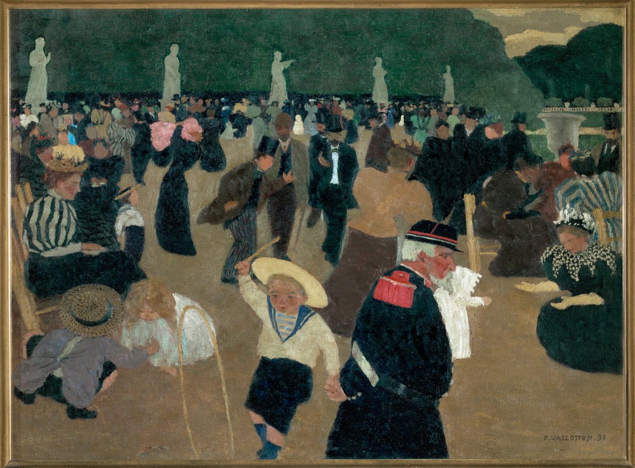 Luxembourghagen av Felix Edouard Vallotton