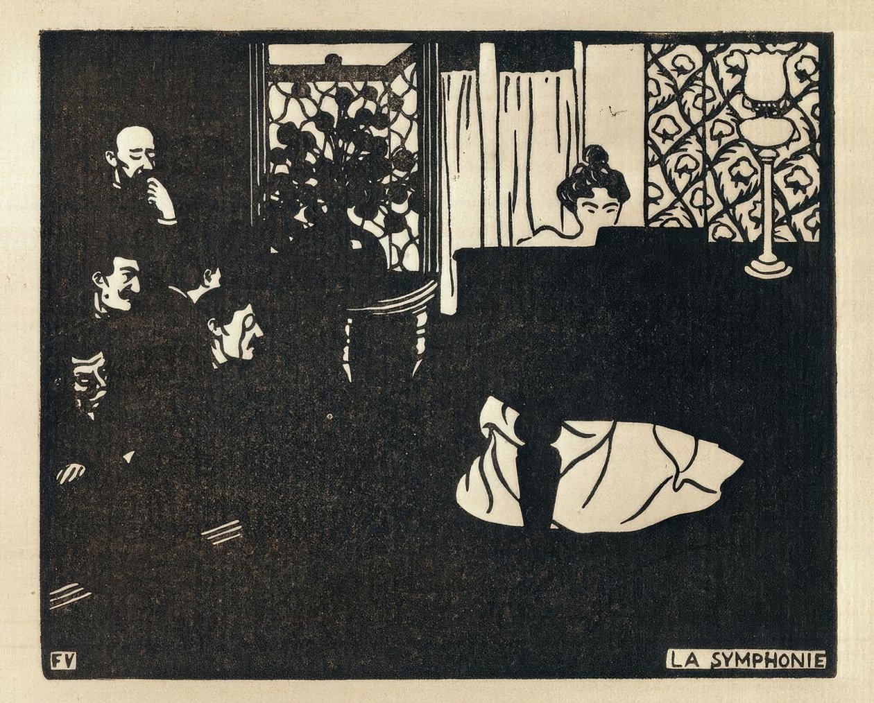 SYMFONIEN av Felix Edouard Vallotton