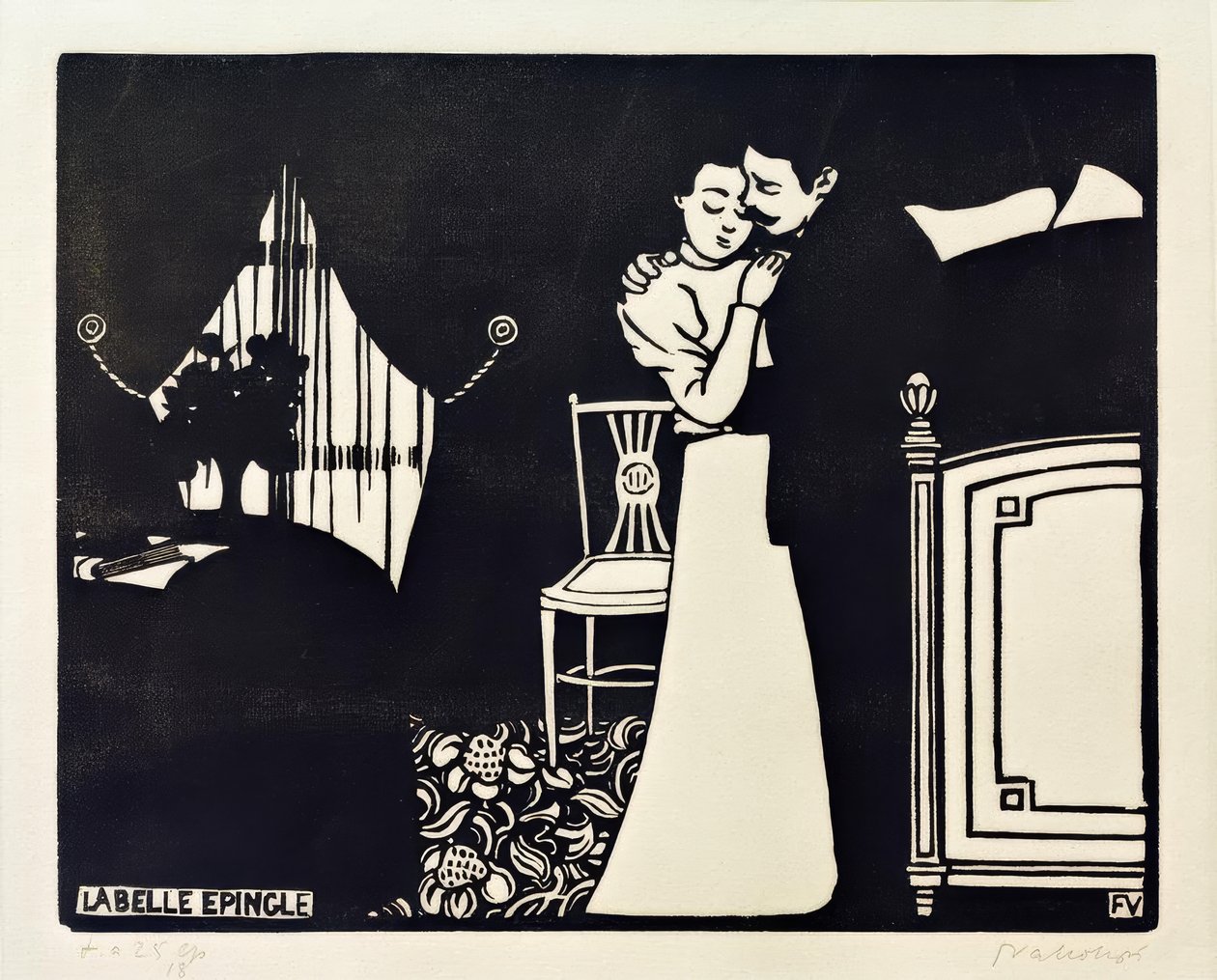 Den vakre pinnen av Felix Edouard Vallotton