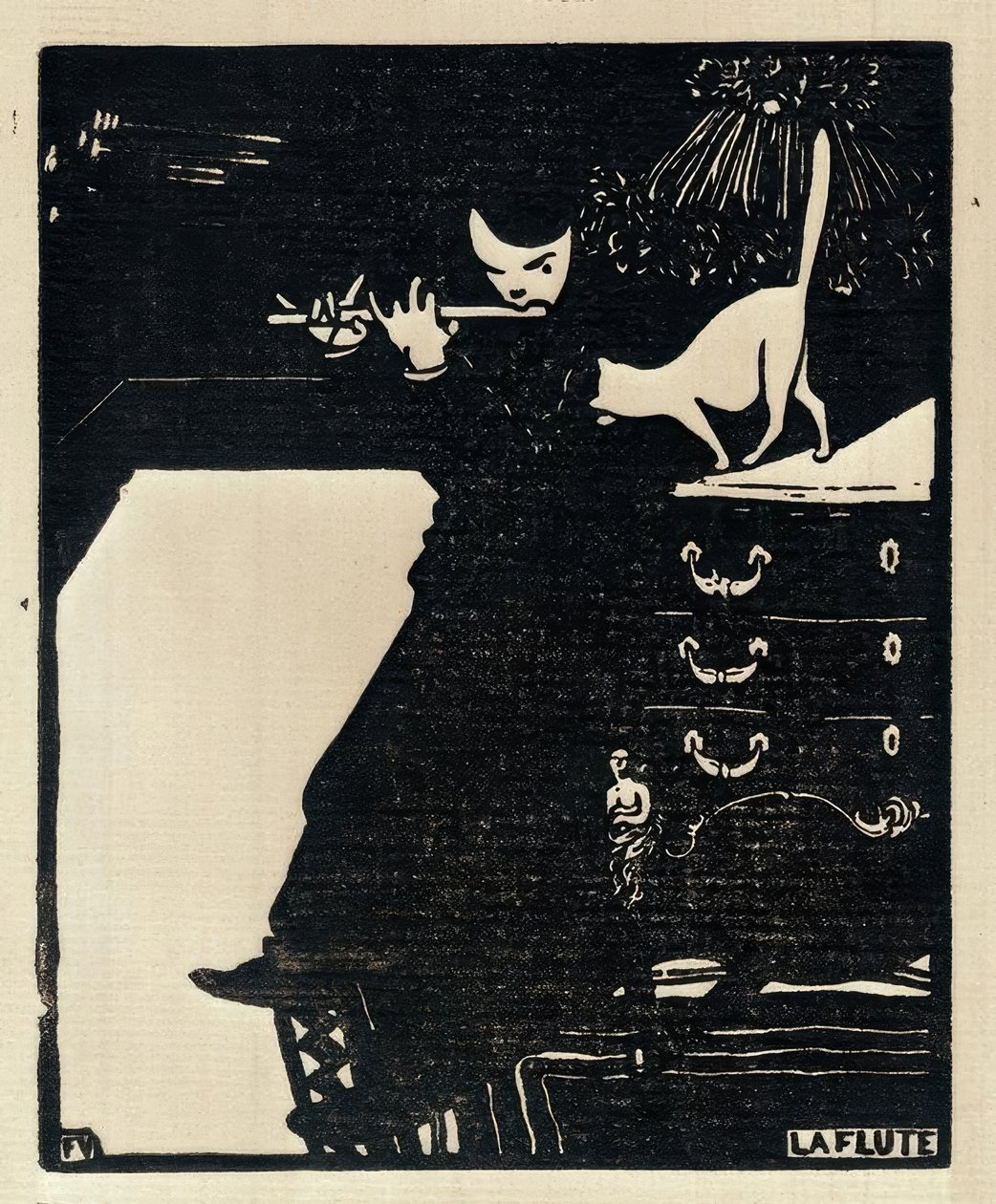 Fløyten av Felix Edouard Vallotton