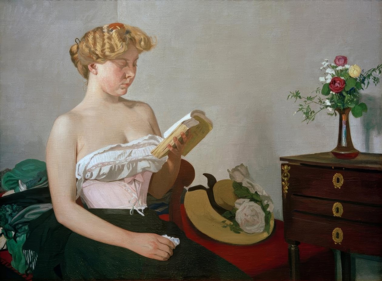 Lesning av Felix Edouard Vallotton