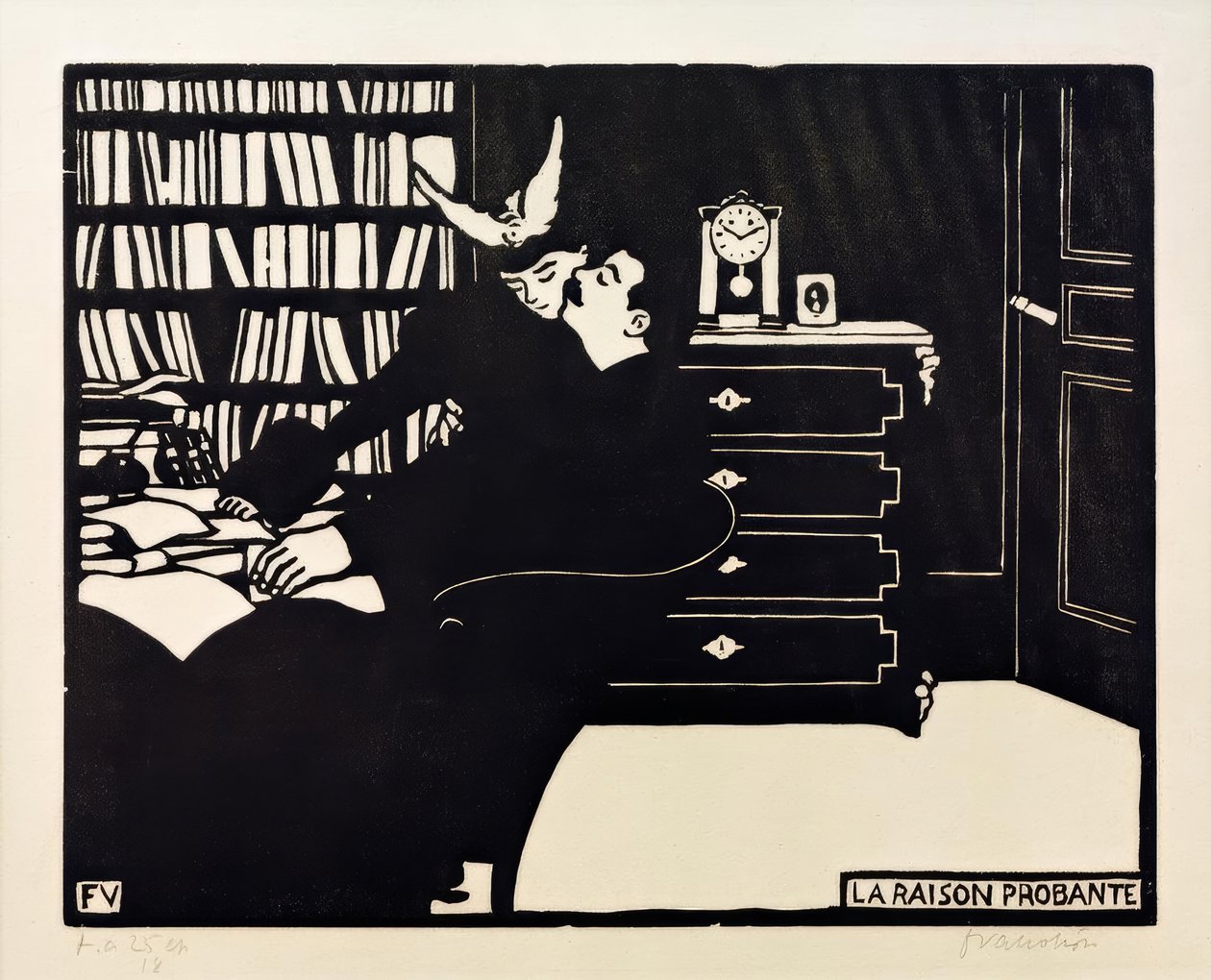 Den overbevisende grunnen av Felix Edouard Vallotton