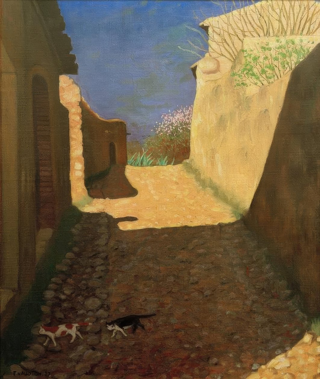 Den solfylte gaten av Felix Edouard Vallotton