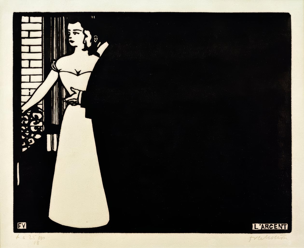 Pengene av Felix Edouard Vallotton