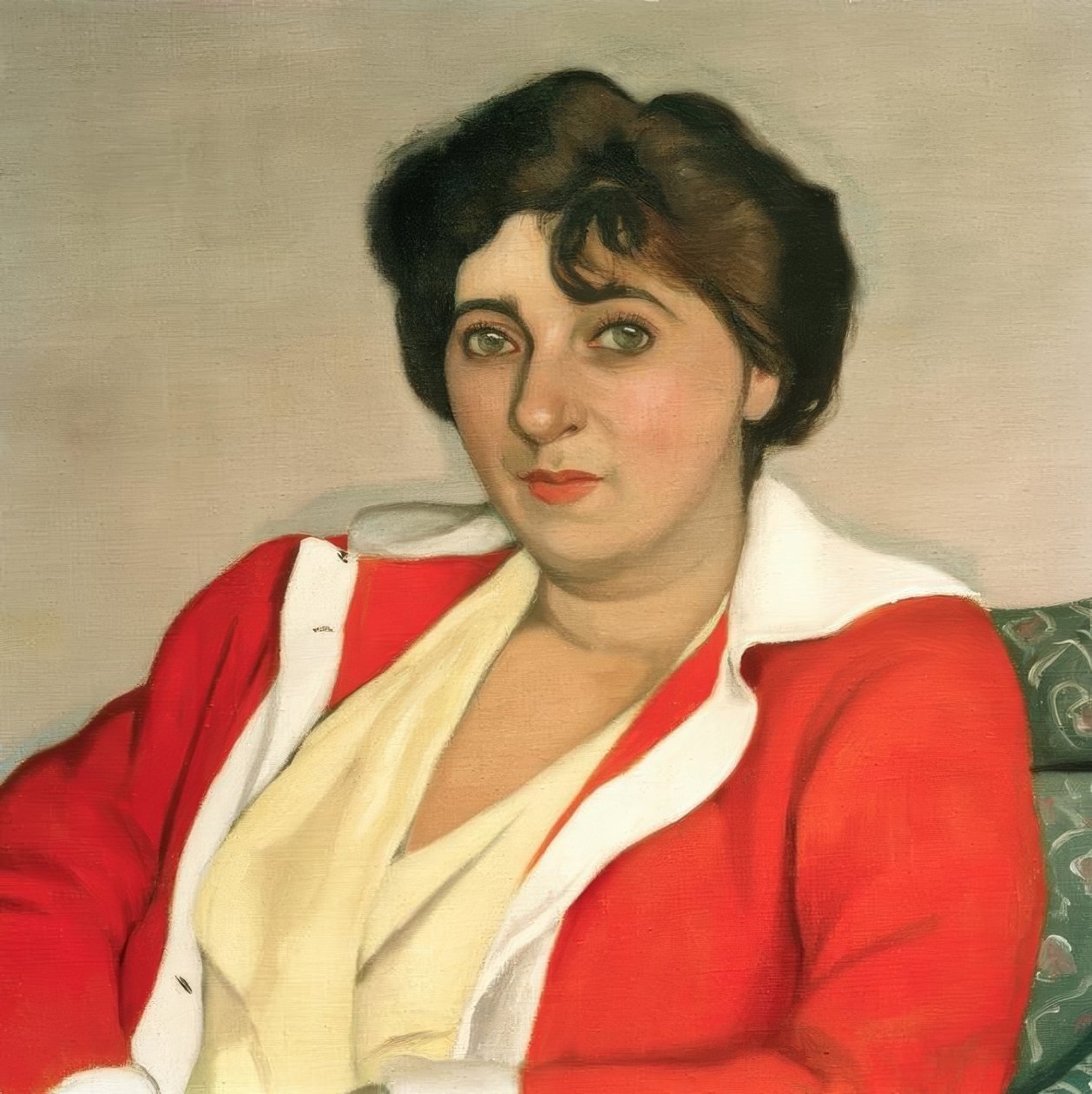 Den røde genseren av Felix Edouard Vallotton