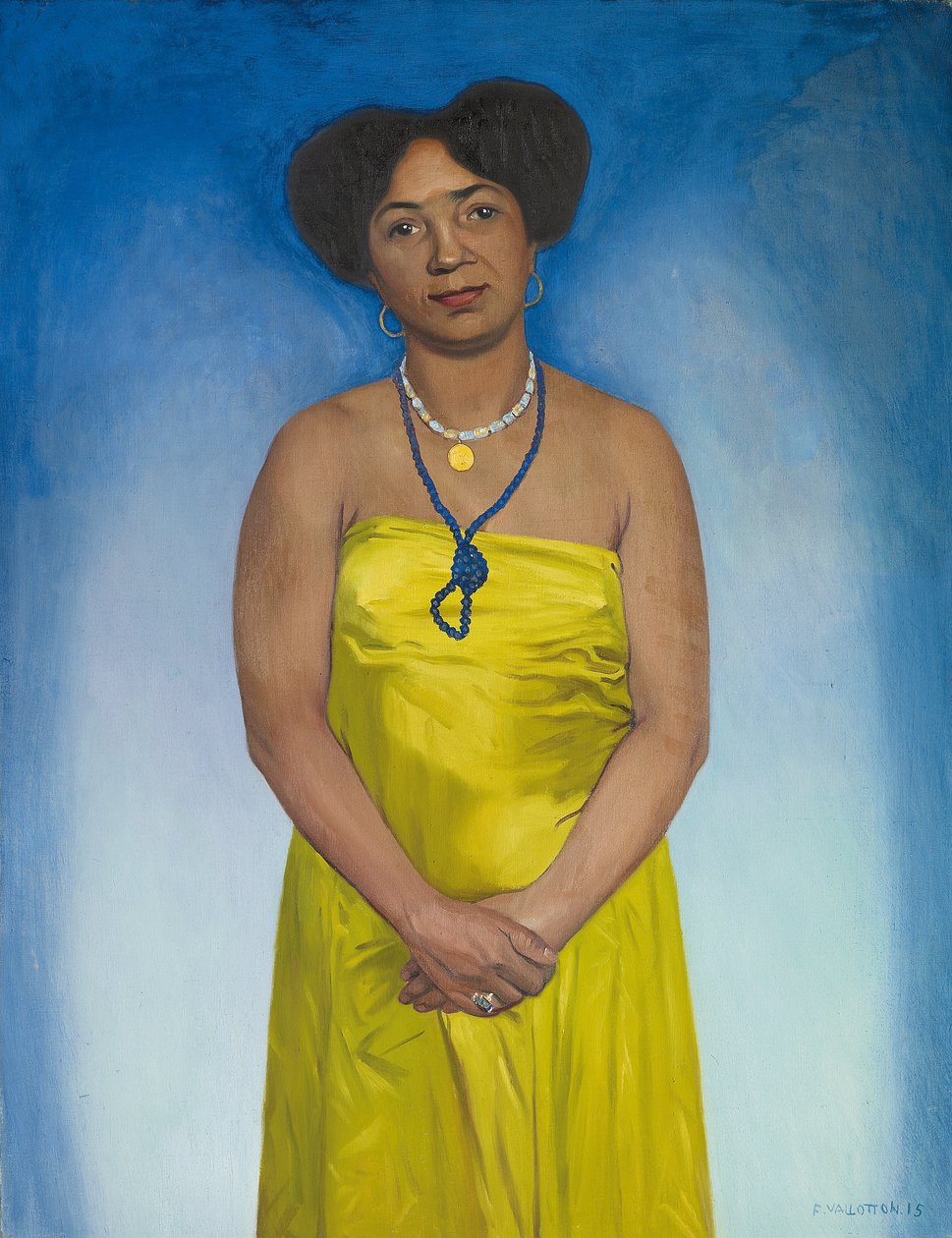 Martiniquaise, 1915 av Felix Edouard Vallotton