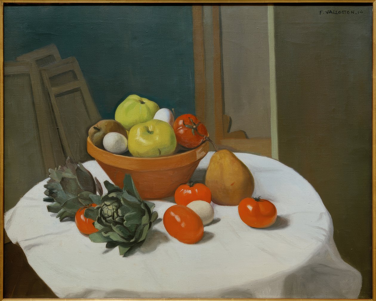 frukt og grønnsaker av Felix Edouard Vallotton