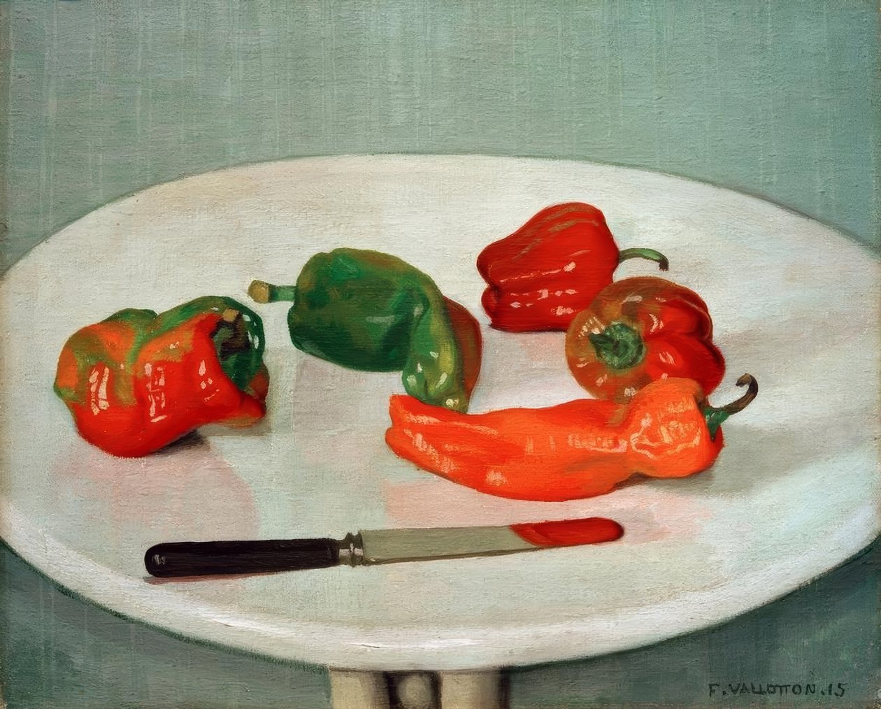 Rød paprika av Felix Edouard Vallotton
