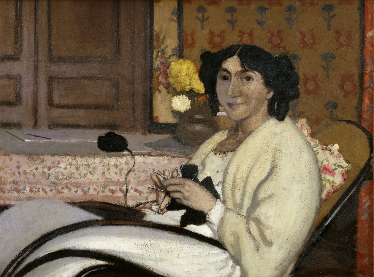 Portrett av Madame Rodrigues-Vallotton, The Artist